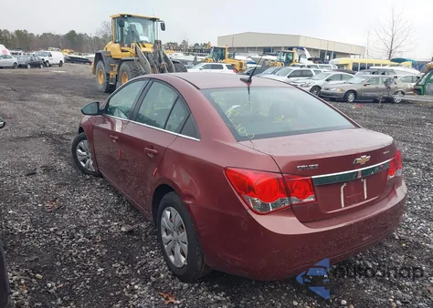 2012 Chevrolet Cruze Ls z USA, uszkodzony, nr VIN 1G1PC5SH6C7266374